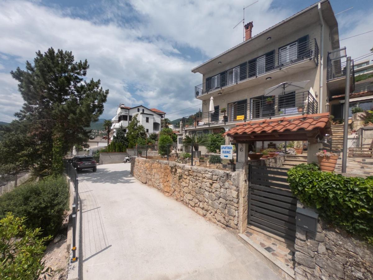 Apartman Rubinic Icici Bagian luar foto